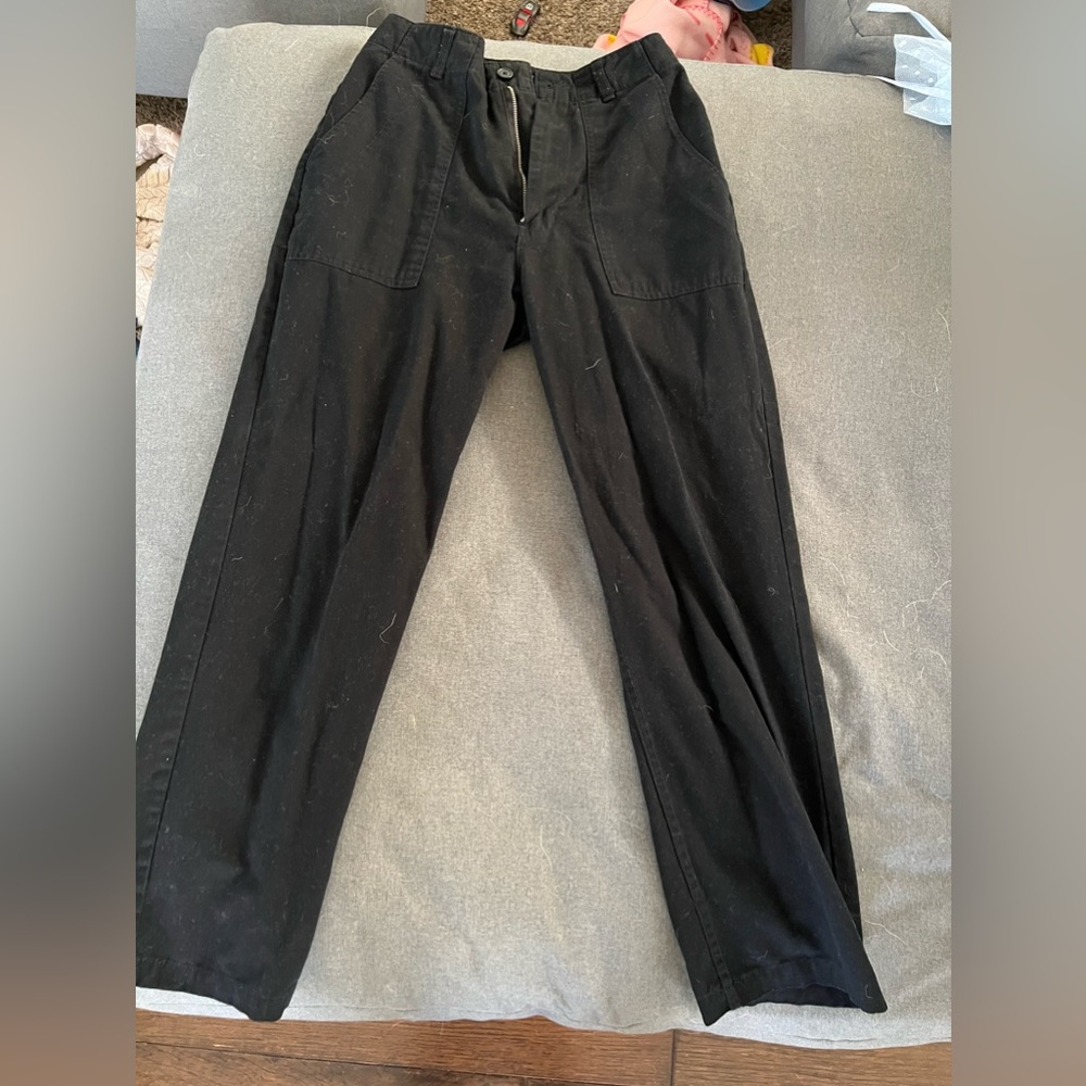 Black mom pants